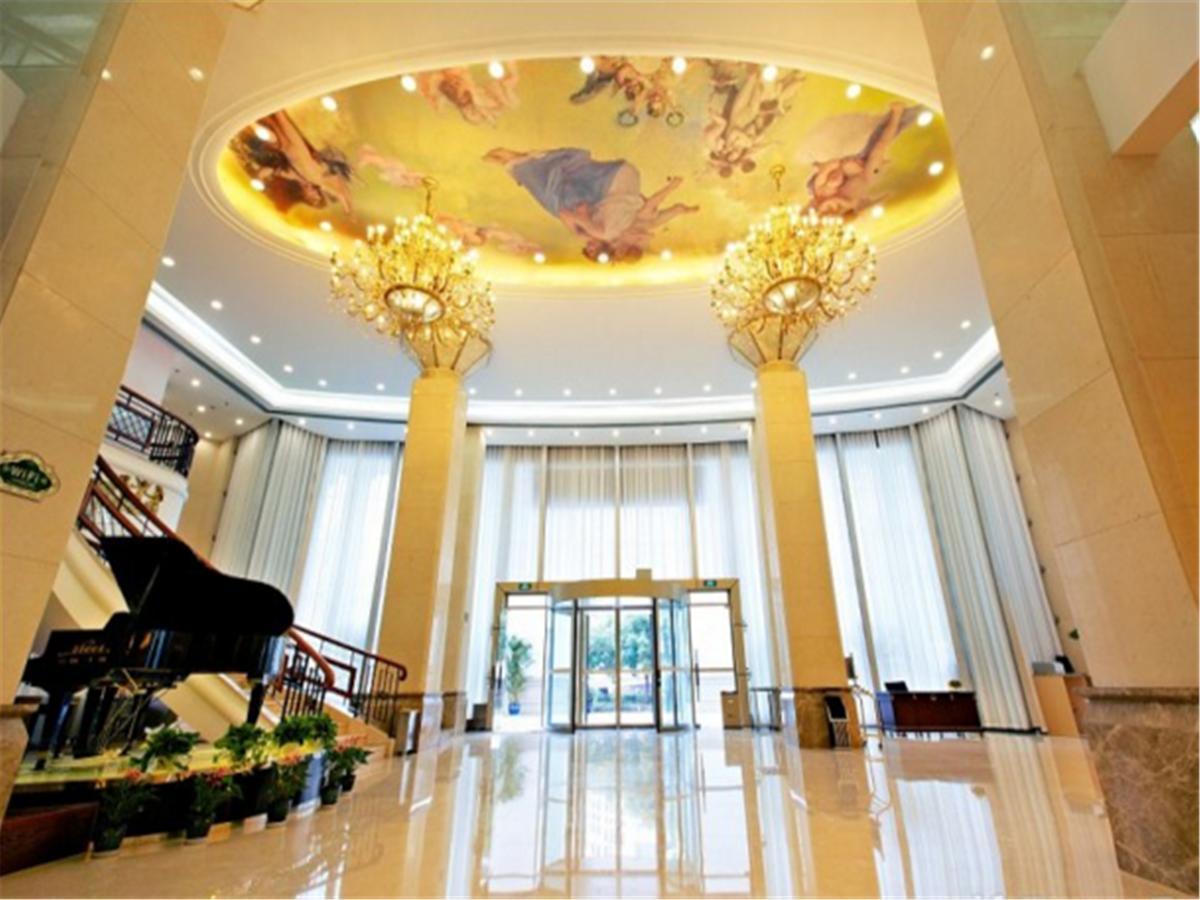 Vienna International Hotel Shanghai Train Station Exteriör bild