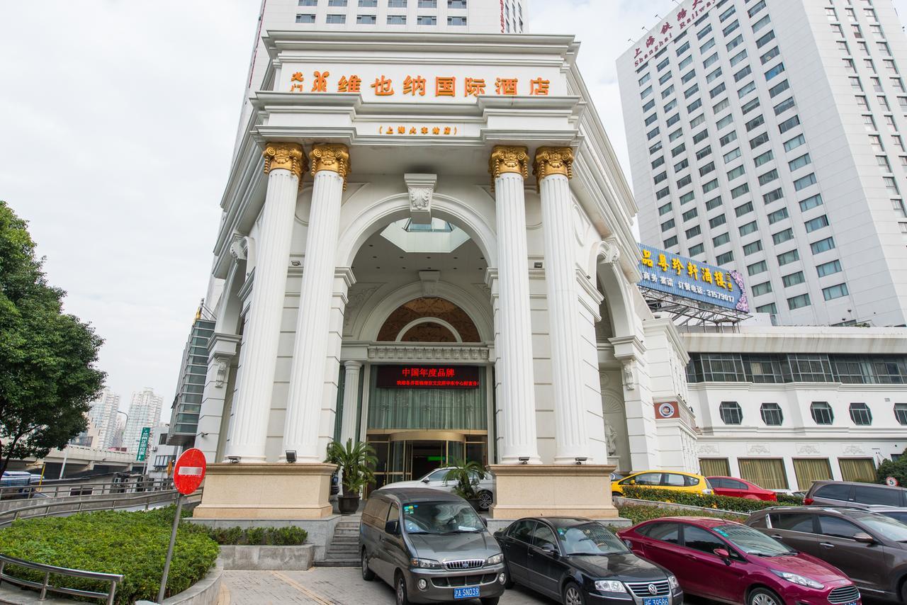Vienna International Hotel Shanghai Train Station Exteriör bild